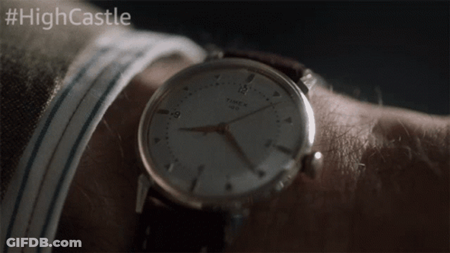 High Castle Wrist Watch GIF
