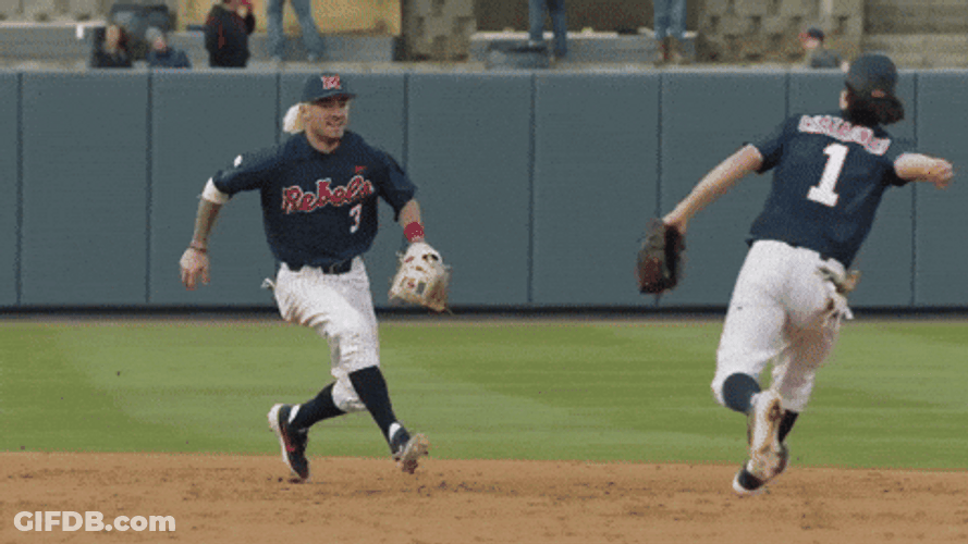 High Five At Ole Miss GIF