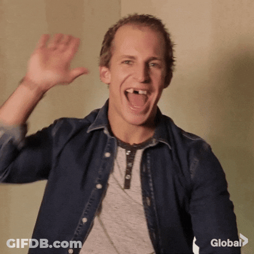 High Five For My Missing Tooth GIF