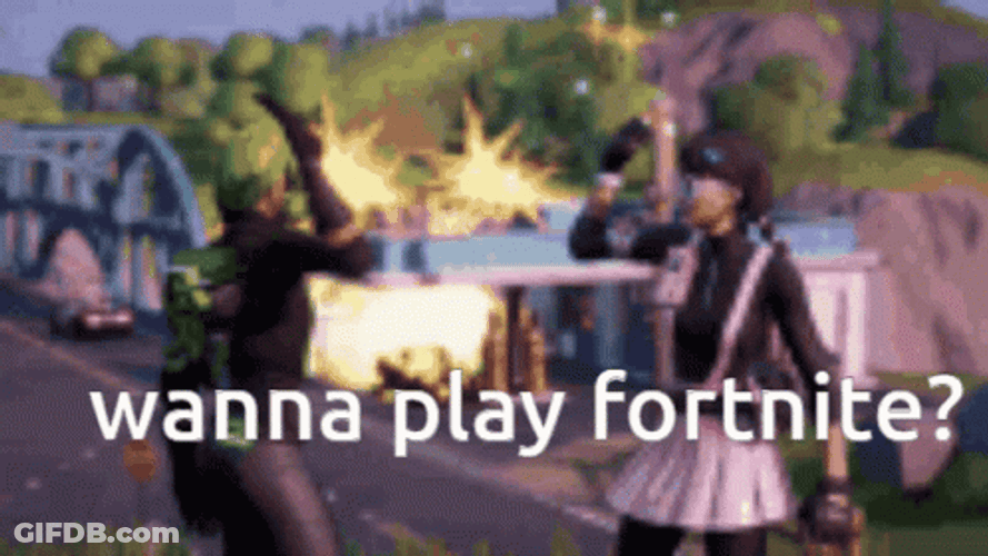 High Five Fortnite Meme GIF