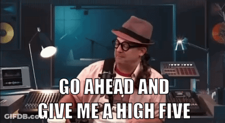 High Five High Five GIF GIF