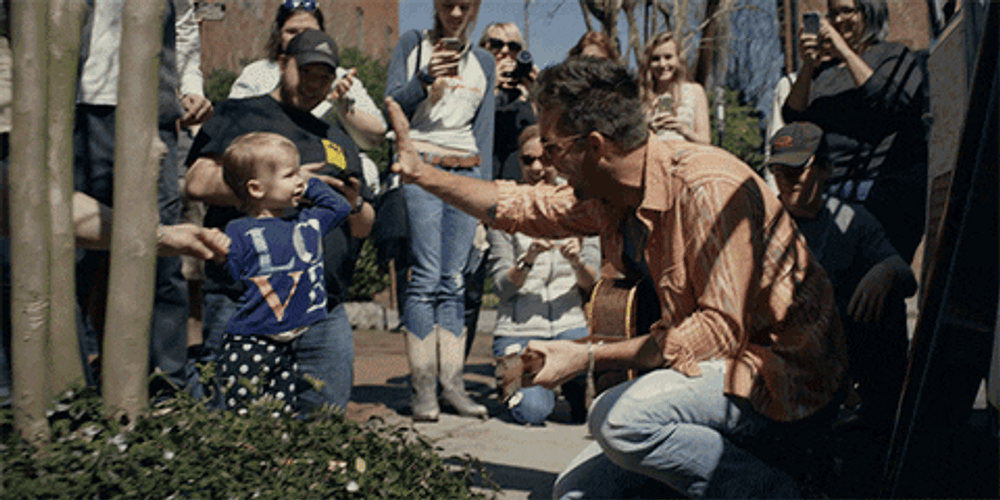High Five Jake Owen GIF