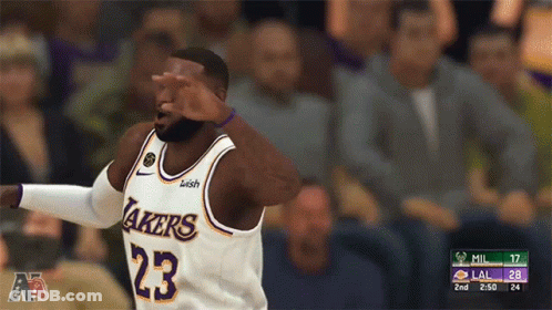 High Five Lebron James GIF