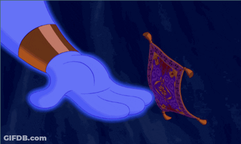 High Five Magic Carpet GIF