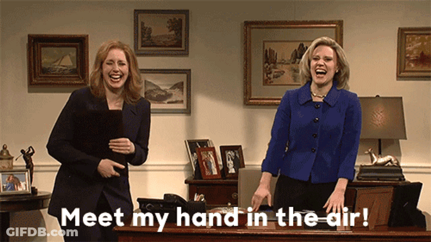 High Five Meet My Hand In The Air GIF
