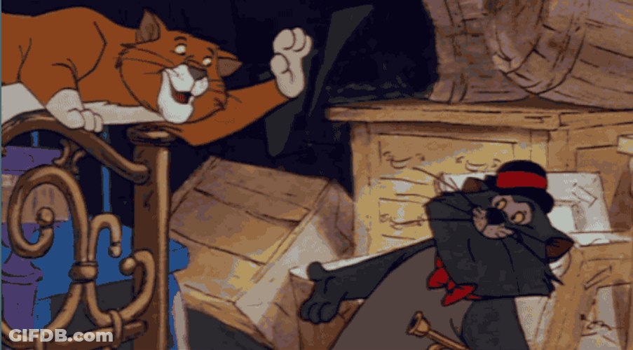 High Five The Aristocats GIF