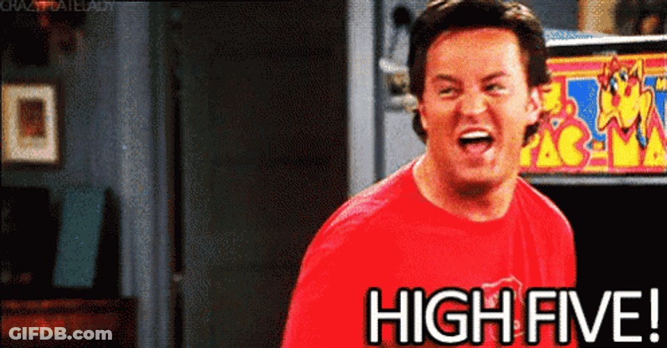 High Five The Claw Hand GIF