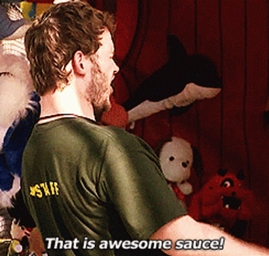 High Five This Is Awesome Sauce GIF
