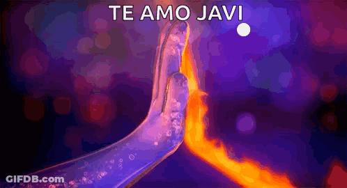 High Five With Te Amo Javi GIF