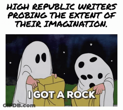 High Republic Writers Probing Imagination I Got A Rock GIF