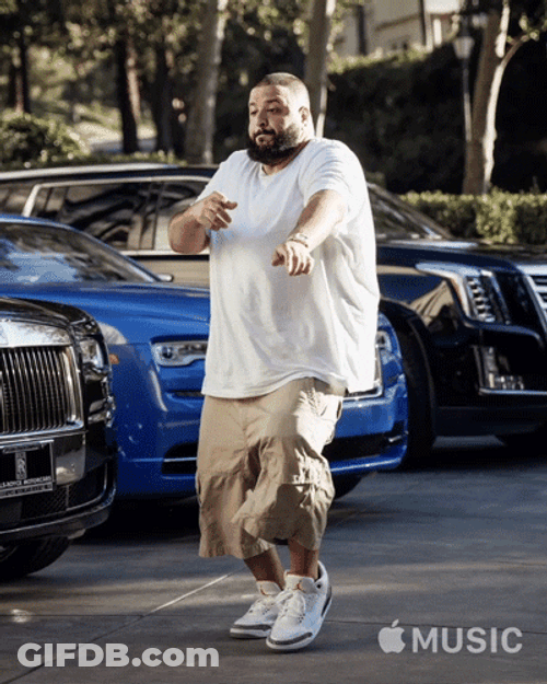 High Roller DJ Khaled Dancing Ballin Meme GIF