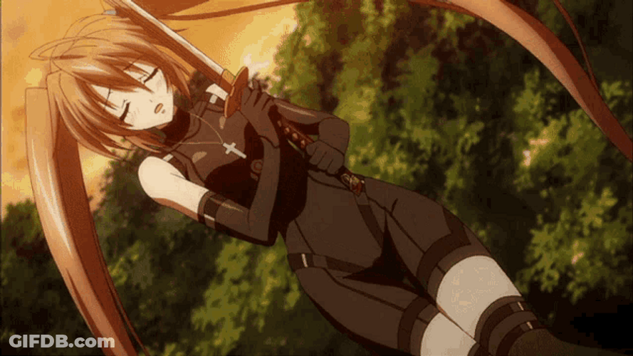 High School DxD Irina Shido Drama GIF