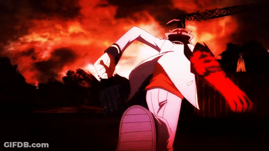 High School DxD Issei Devil Rage Attack GIF