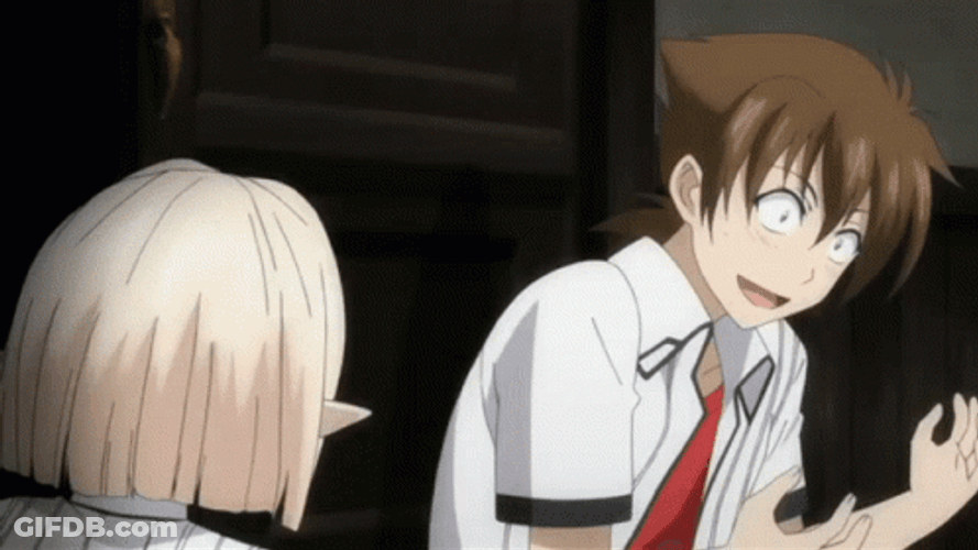 High School DxD Issei Excited Hot GIF