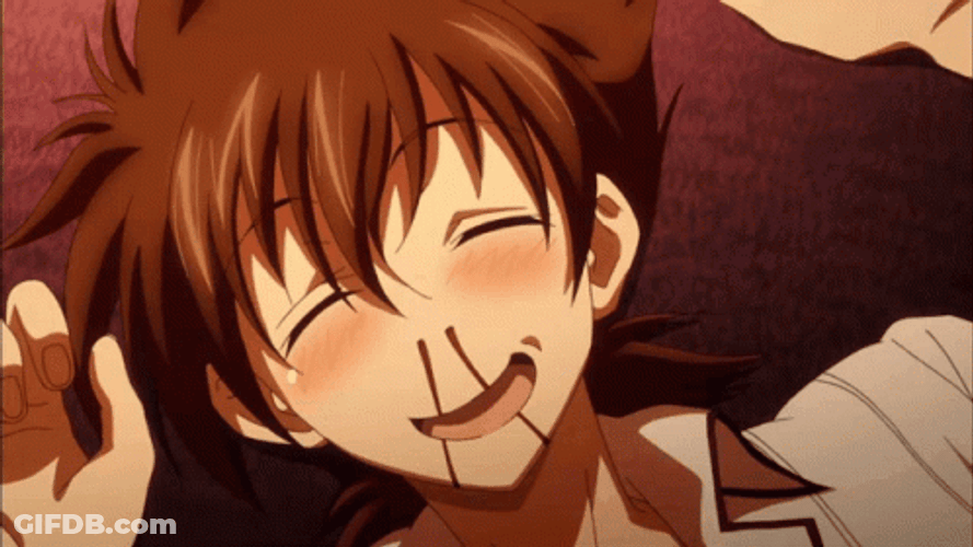 High School DxD Issei Nosebleed GIF