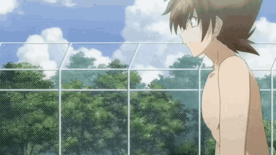High School DxD Issei Swimming Pool Hit GIF