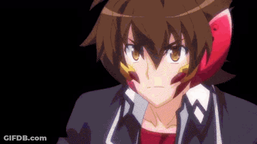 High School DxD Issei Versus Sairaorg Armors GIF