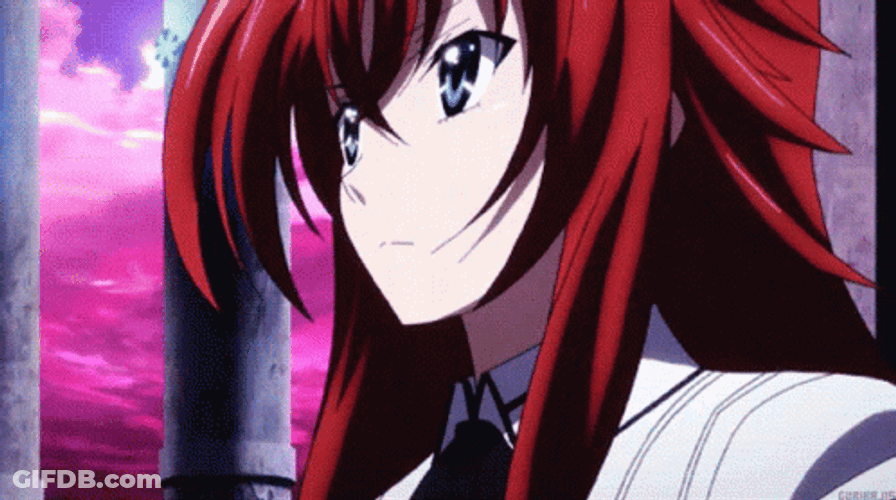 High School DxD Rias Ruin Princess Attack GIF