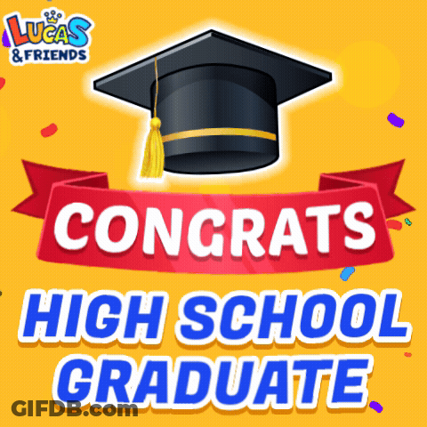 High School Graduation Lucas And Friends GIF