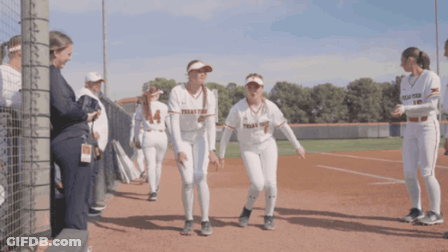High School Softball Happy Dance GIF