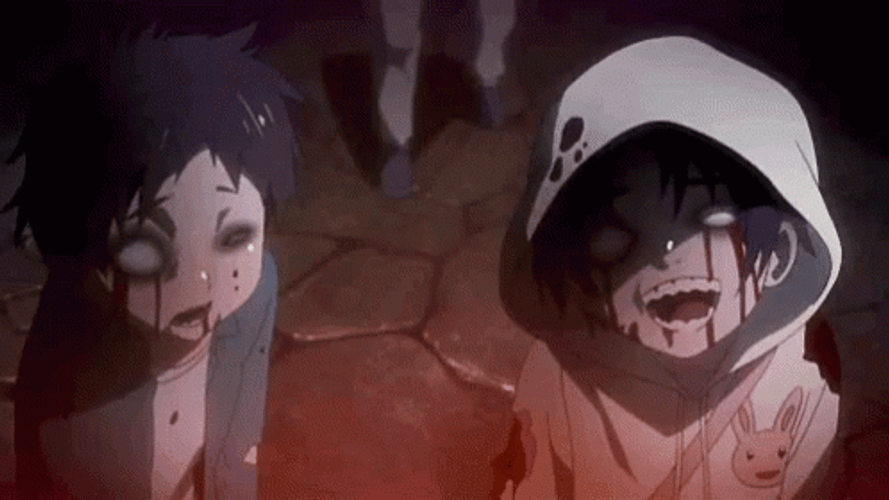 Highschool Of The Dead Zombie Kids GIF