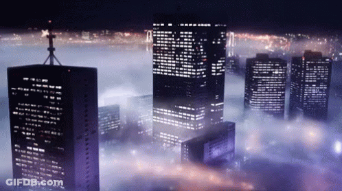 Highway At Night Video Game 1315622 GIF