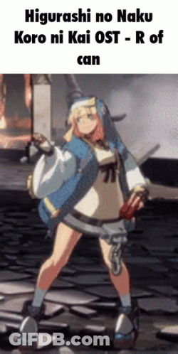Higurashi No Naku Koro Ni Kai OST R Of Can Cartoon Character GIF