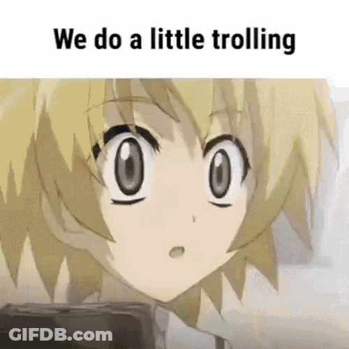 Higurashi Trolling GIF