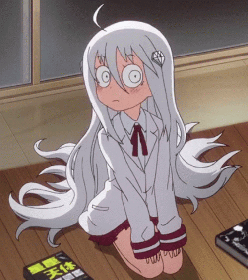Hikari Kongo Shaking Head GIF