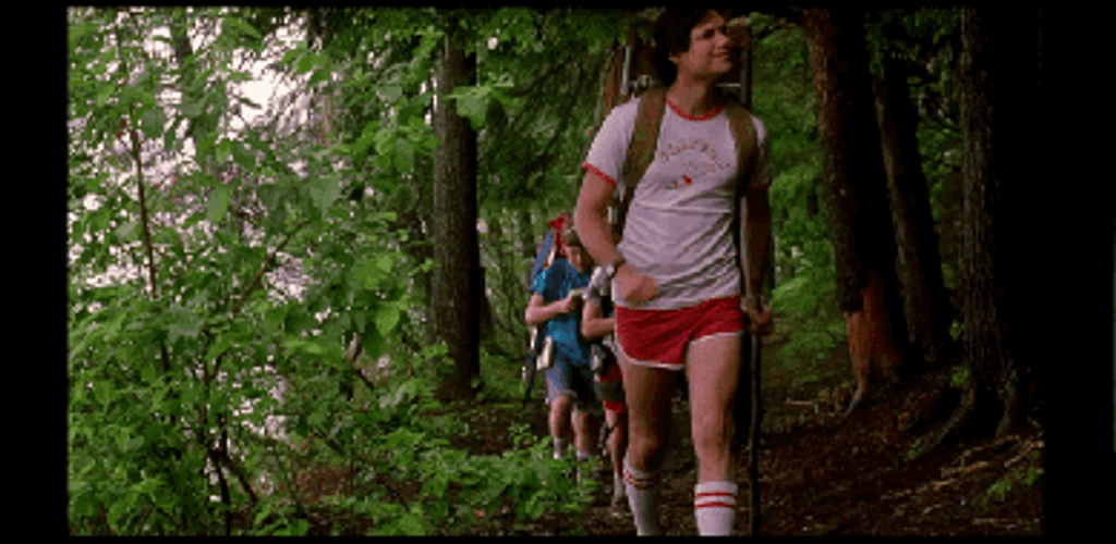 Hiking Troops Walking In Line GIF