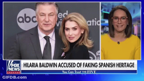 Hilaria Baldwin Accused Of Faking Spanish Heritage On Fox News GIF