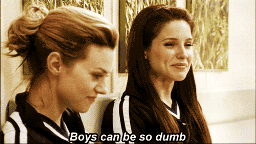 Hilarie Burton Says Boys Can Be So Dumb GIF