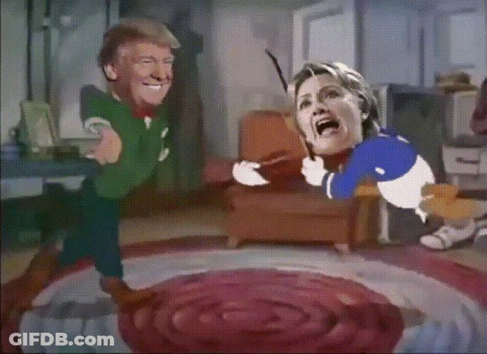 Hilarious American Donald Trump Dancing GIF