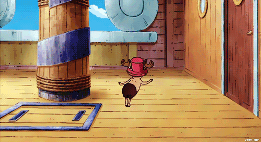 Hilarious Chopper Dance GIF