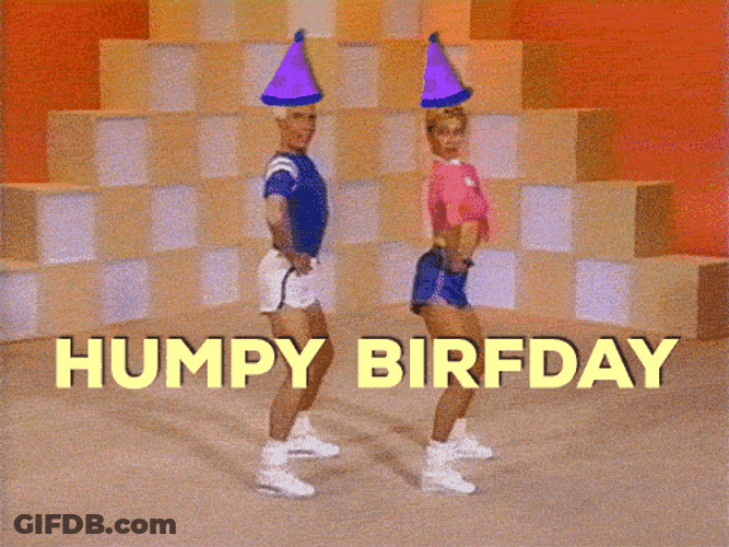 Hilarious Crazy Humpy Birthday Work Out GIF