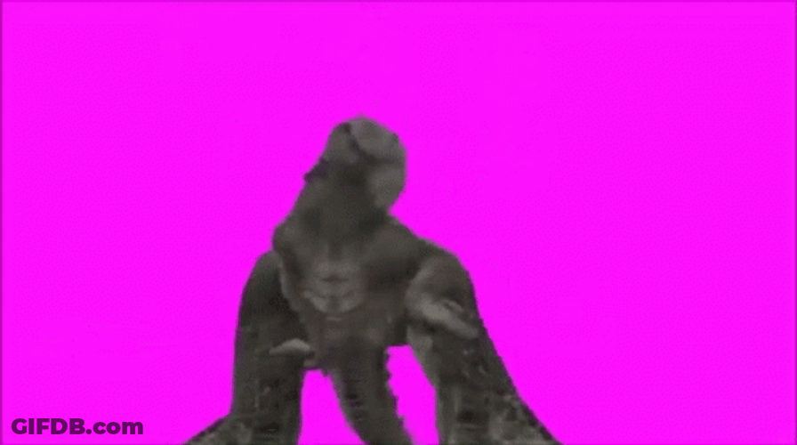 Hilarious Dance Godzilla Meme GIF