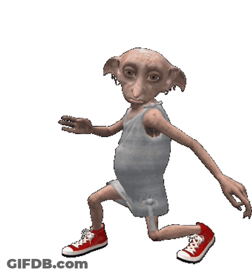 Hilarious Dancing Dobby Is Free GIF