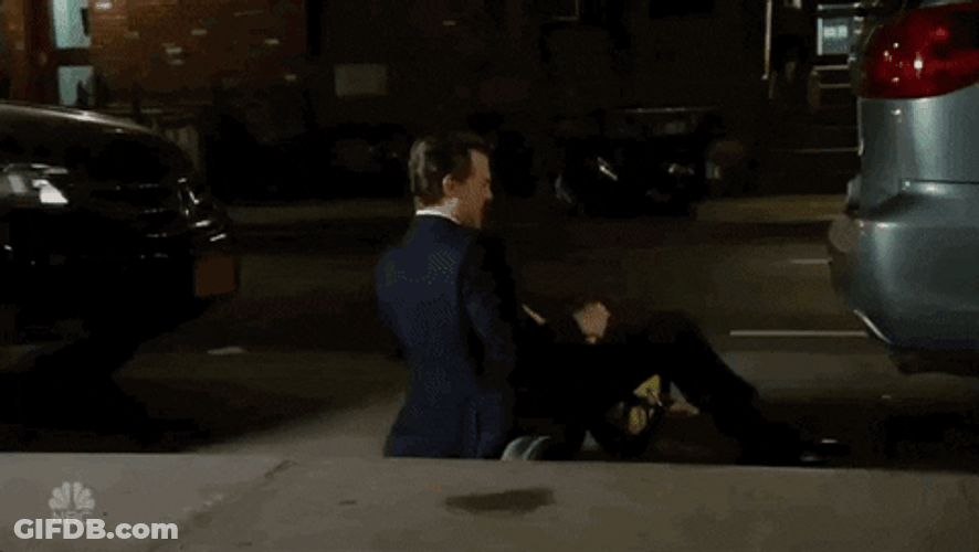 Hilarious Eric Trump Bike Parallel Parking Parody GIF