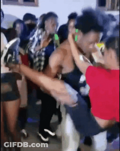 Hilarious Exaggerated Dirty Dancing Meme GIF