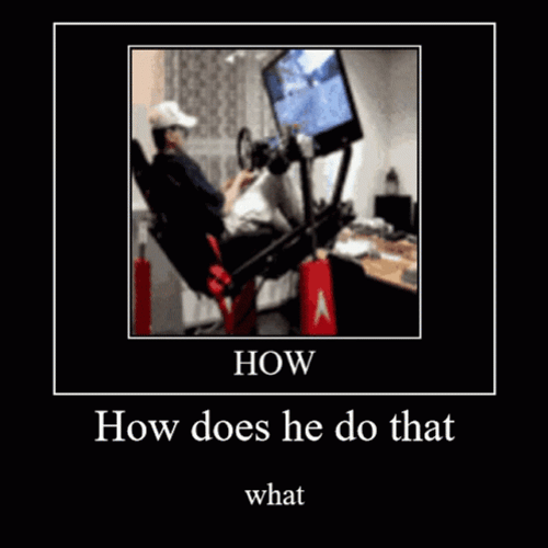 Hilarious Funny Gaming How Does He Do That GIF