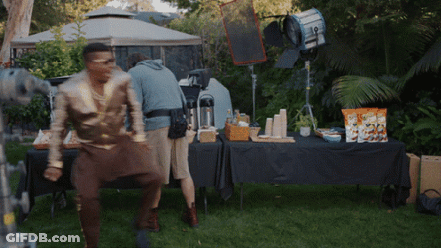 Hilarious Mc Hammer Snatching Cheetos Commercial GIF