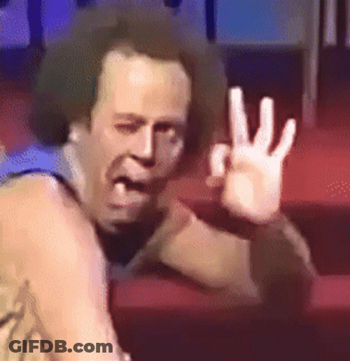 Hilarious Richard Simmons Okay Gotcha GIF
