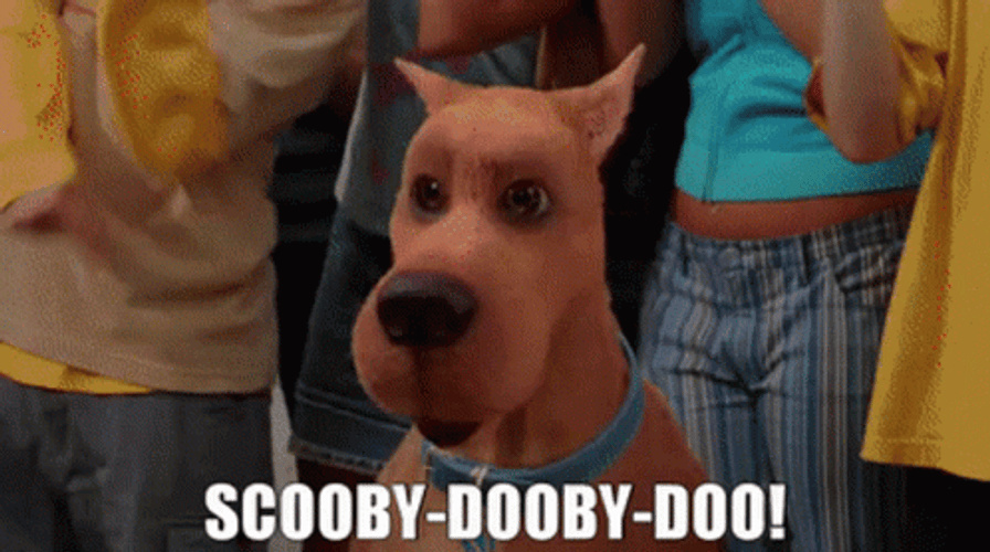 Hilarious Scooby Doo Howling GIF