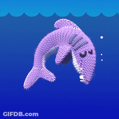 Hilarious Shark Overbite Good Morning GIF