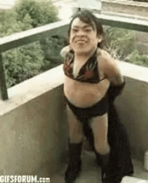 Hilarious Strip Tease GIF