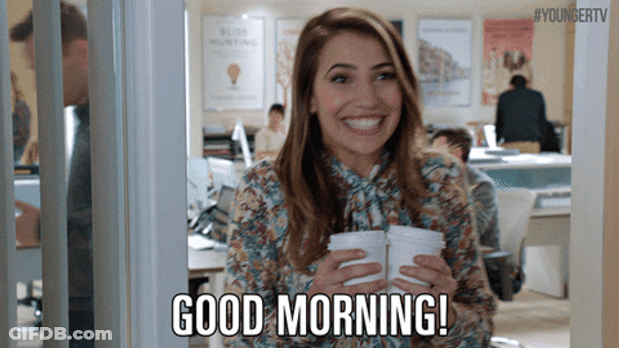 Hilarious Sutton Foster Good Morning GIF