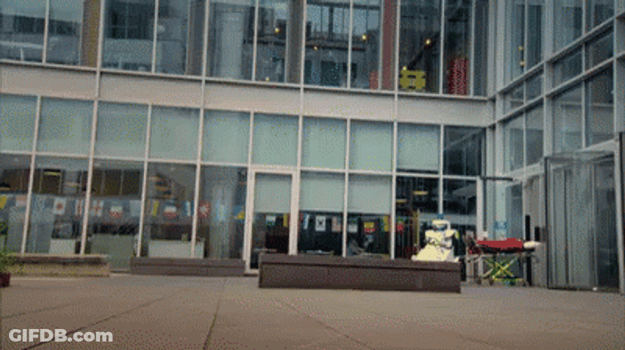 Hilarious Wambulance Wreaking Havoc GIF