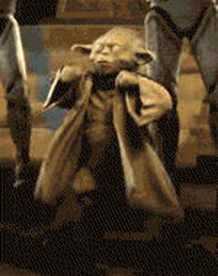 Hilarious Yoda Dancing GIF