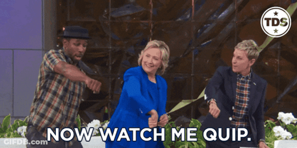 Hilary Clinton Funny Bad Dancing GIF