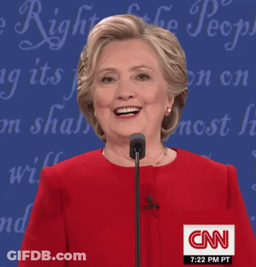 Hilary Clinton Shimmy Move GIF